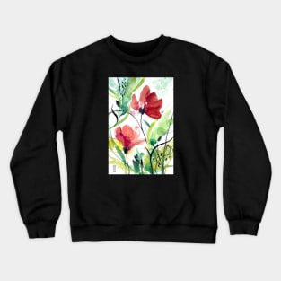 Two poppies Crewneck Sweatshirt